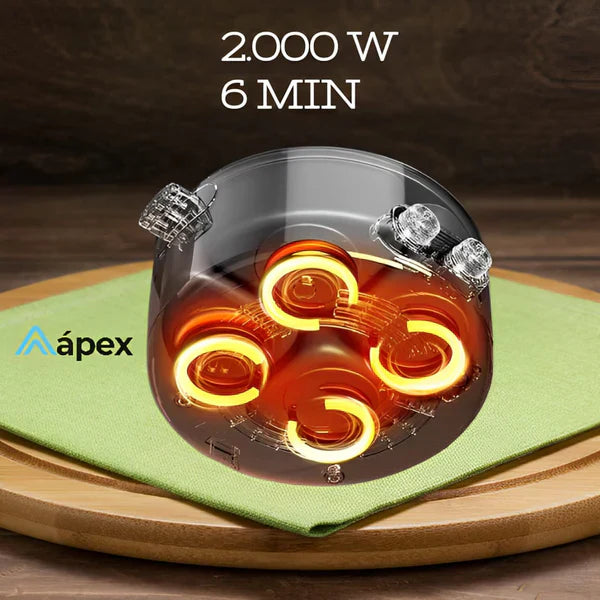 Sartén Multifuncional 4 en 1 - MÁS PRACTICIDAD EN LA COCINA CON 6L