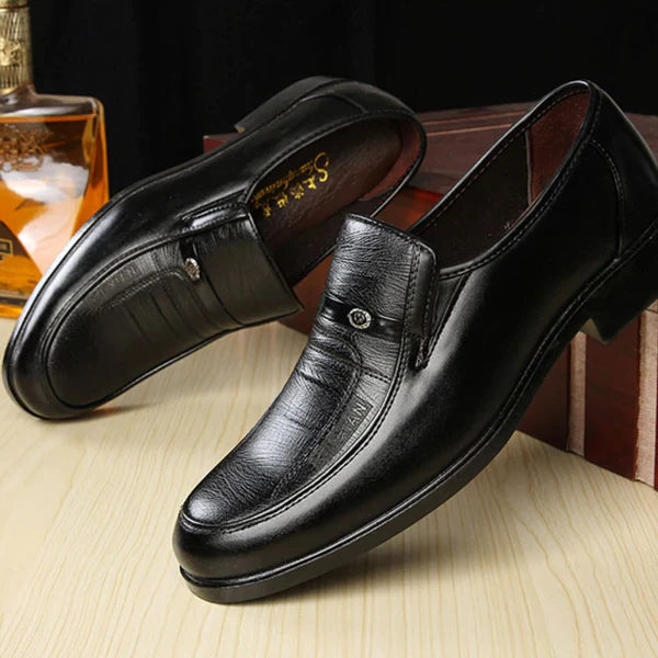 Zapatos de vestir de cuero para hombre