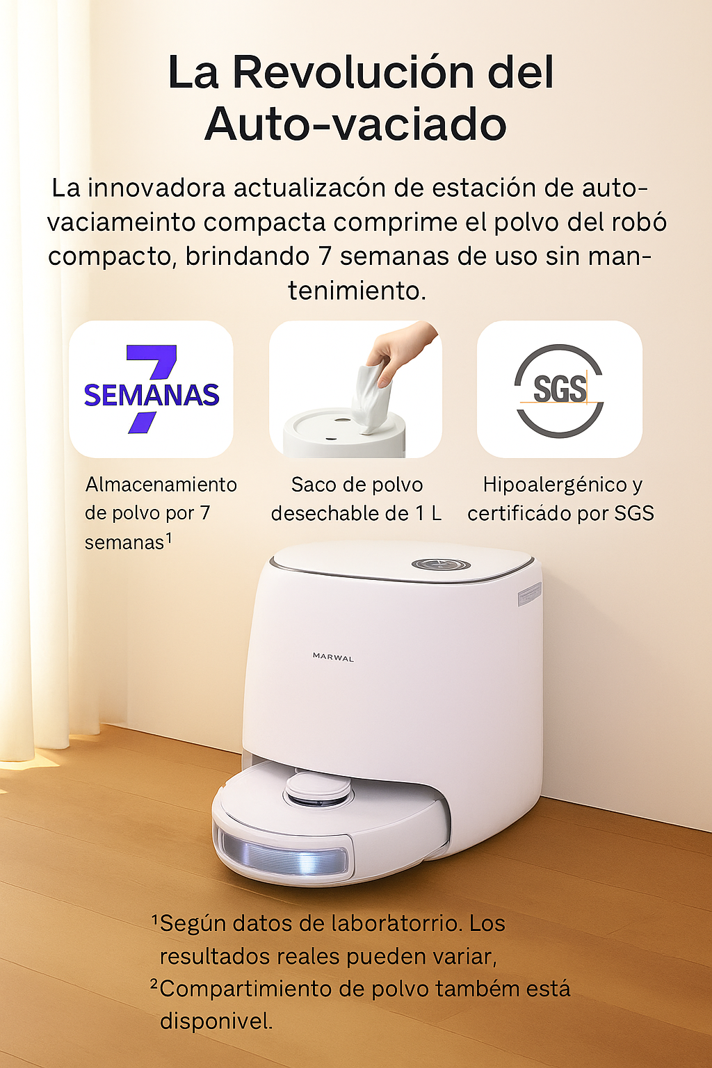 Robot de Limpieza Automática - ¡TU CASA LO MERECE