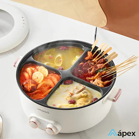 Sartén Multifuncional 4 en 1 - MÁS PRACTICIDAD EN LA COCINA CON 6L
