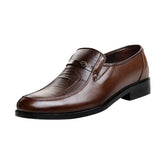 Zapatos de vestir de cuero para hombre